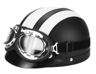 Safety Helmet ZOOM-LON Black & White