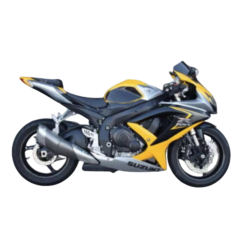 GSXR600-750 2008-2010 K8 Black & Yellow