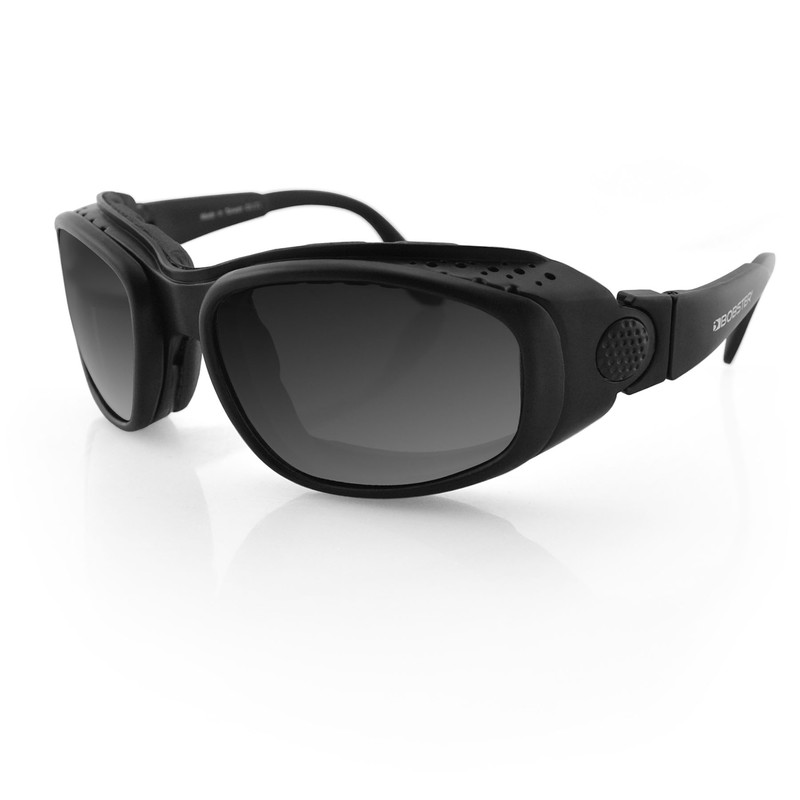 Sport and Street Matte Black Frame Smoked-Amber-Clear Lens