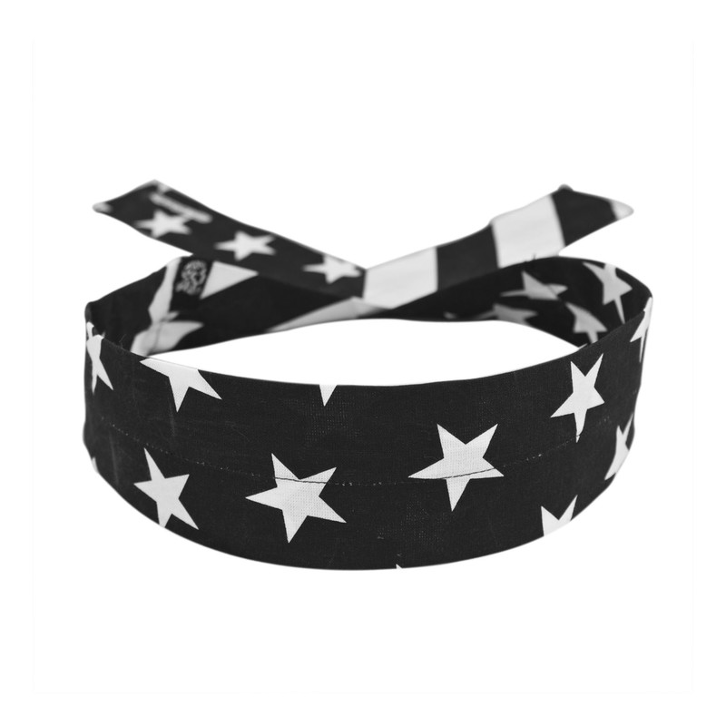 Cooldanna® Cotton Black & White Flag