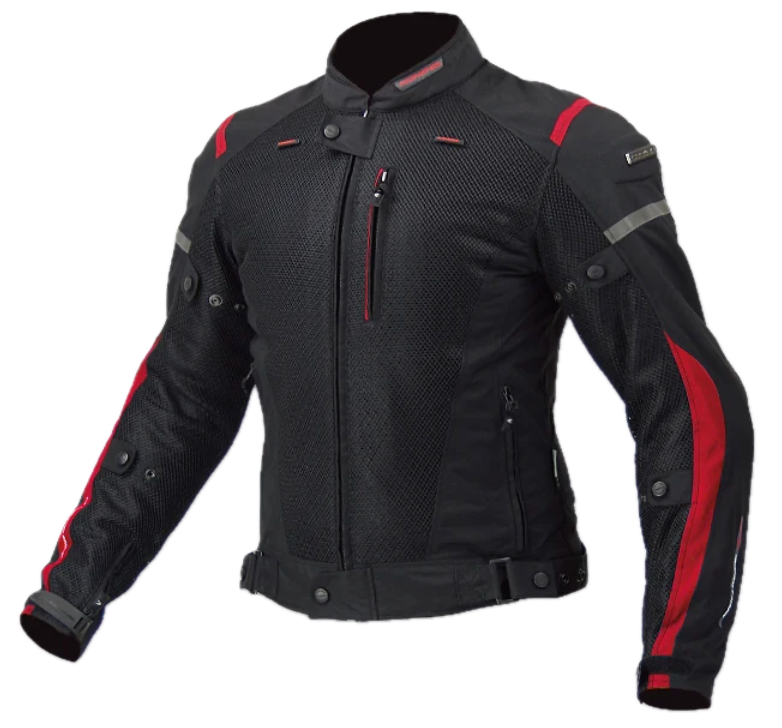 Saftey Jacket Black & Red