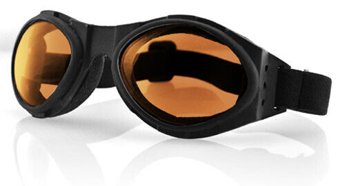 Bobster® Bugeye Matte Black Frame Amber Lens