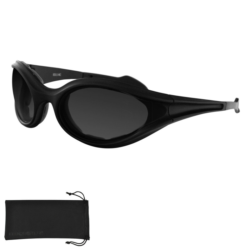 Bobster® Foamerz Matte Black Frame Smoked