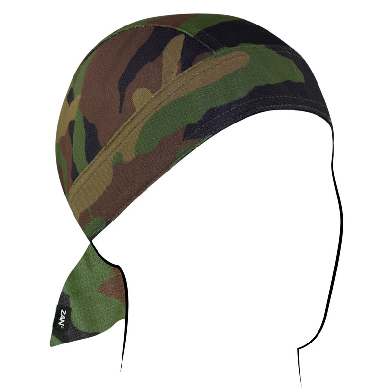 Zan® Flydanna® Polyester Micromesh Woodland Camo