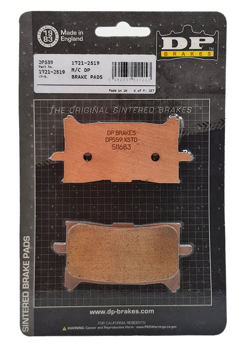 DP559 - 1721-2519 M/C DP BRAKE PADS