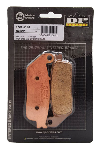 DP535 - 1721-2133 M/C DP BRAKE PADS