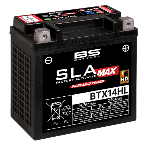 Battery BS-BTX14HL SLA MAX