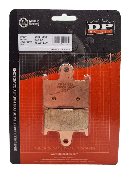 DP537 1721-1847 M/C DP BRAKE PADS