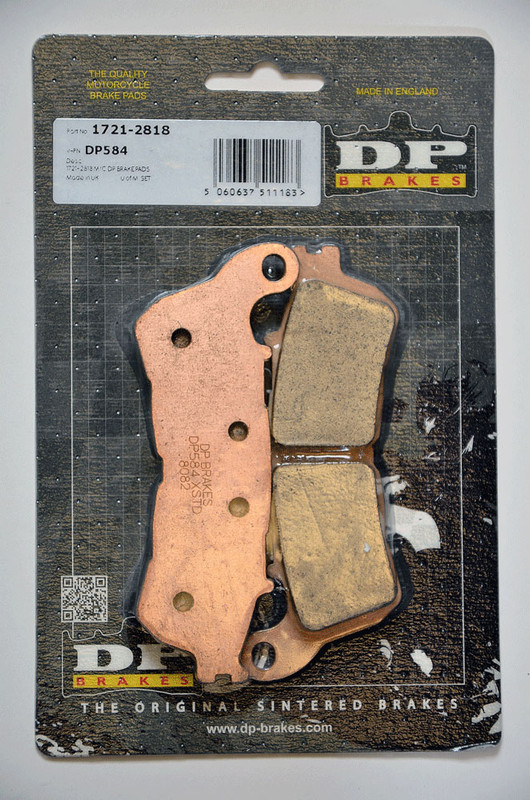 DP584 1721-2818 M/C DP BRAKE PADS