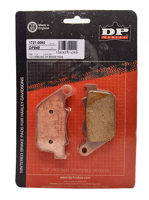 DP949 1721-0092 M/C DP BRAKE PADS