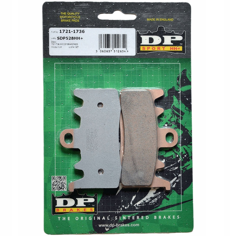 SDP528HH+ 1721-1736 M/C DP BRAKE PADS