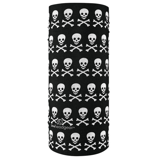 [642608038315] Zan® Motley Tube® Polyester Skull & Crossbones