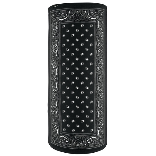 [642608051888] Zan® Motley Tube® Sportflex® UPF50+ Series Black Paisley