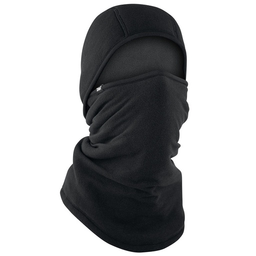 [642608055473] Zan® Balaclava Sportflex® UPF50+ Series Microfleece Black