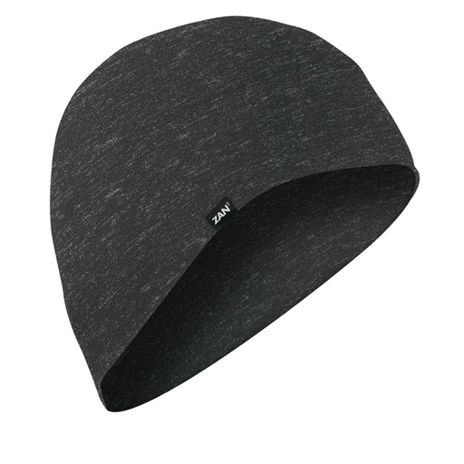 [642608050003] Zan® Helmet Liner/Beanie Sportflex® UPF50+ Series Charcoal Heather