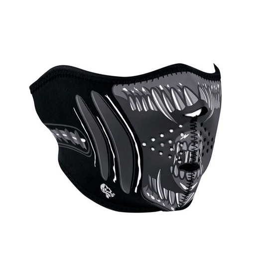 [642608039367] Zan® Half Mask Neoprene Alien