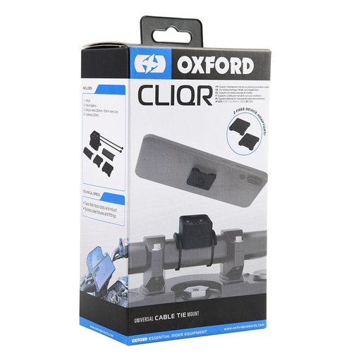 [OX851] CLIQR Motorcycle Cable Tie Mount