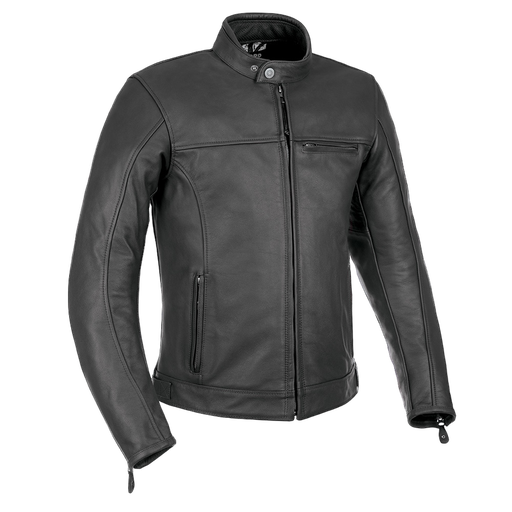 Walton MS Leather Jacket Black