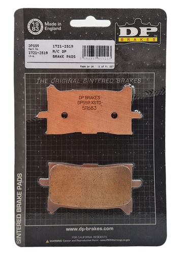 [5060637511053] DP559 - 1721-2519 M/C DP BRAKE PADS