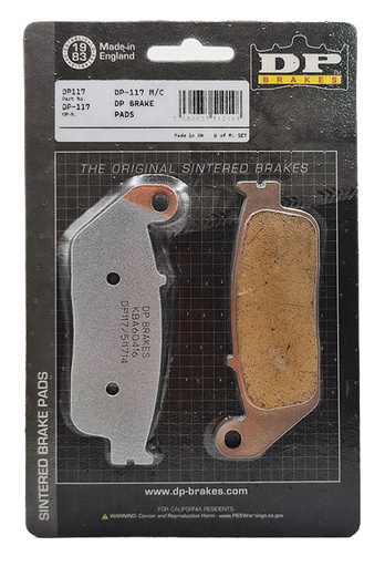 [5060637510148] DP117 - DP-117 M/C DP BRAKE PADS