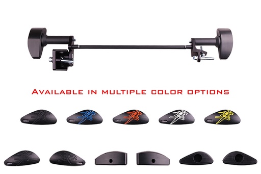 [N60-8BLACK] 2008 - 2020 Suzuki GSX1300R Hayabusa No Cut Frame Sliders - Black