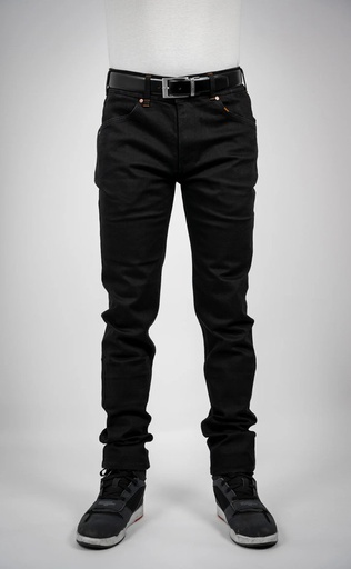 Men's Trojan Black Straight Regular