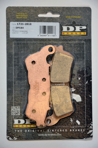 [5060637511183] DP584 1721-2818 M/C DP BRAKE PADS
