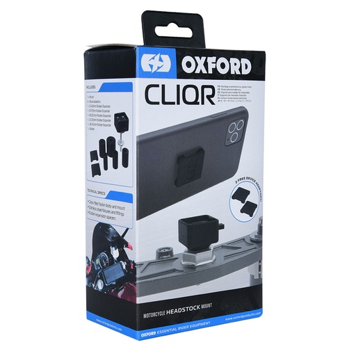[OX852] CLIQR Motorcycle Head Stock Mount