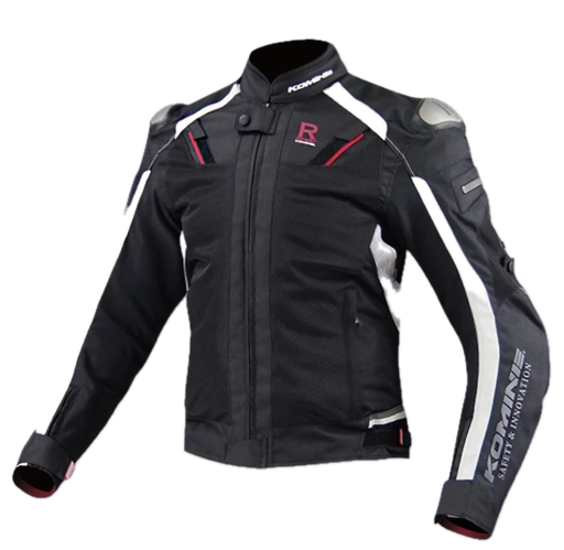 Saftey Jacket Komine Black & White